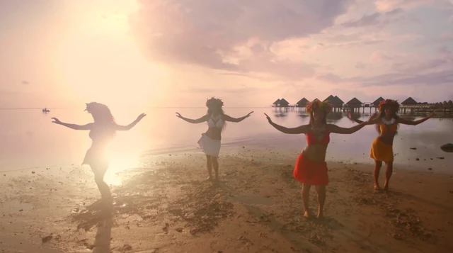 Danser — Teiva Hunter, image du clip